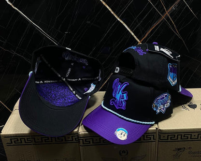 💥 Gorra Westcol x Blessd Limited Drop – Azul & Morado OG